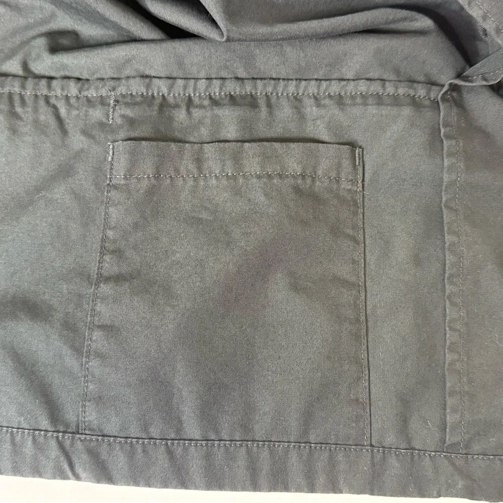 Vintage Polo Ralph Lauren Black Full Zip Hooded Jacket‎ Mens Large Inside Pocket